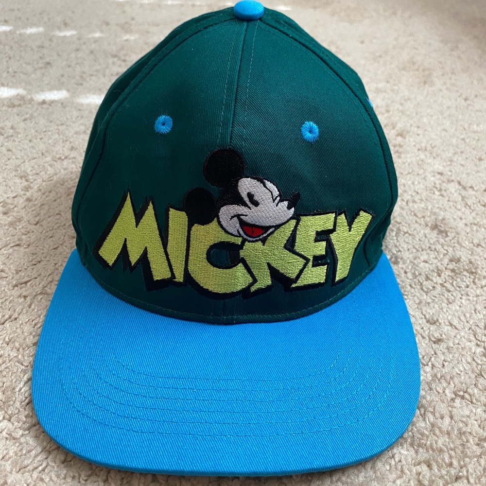 Vintage 90s Mickey & Co Mickey Mouse Disney SnapBack‎ Hat Cap